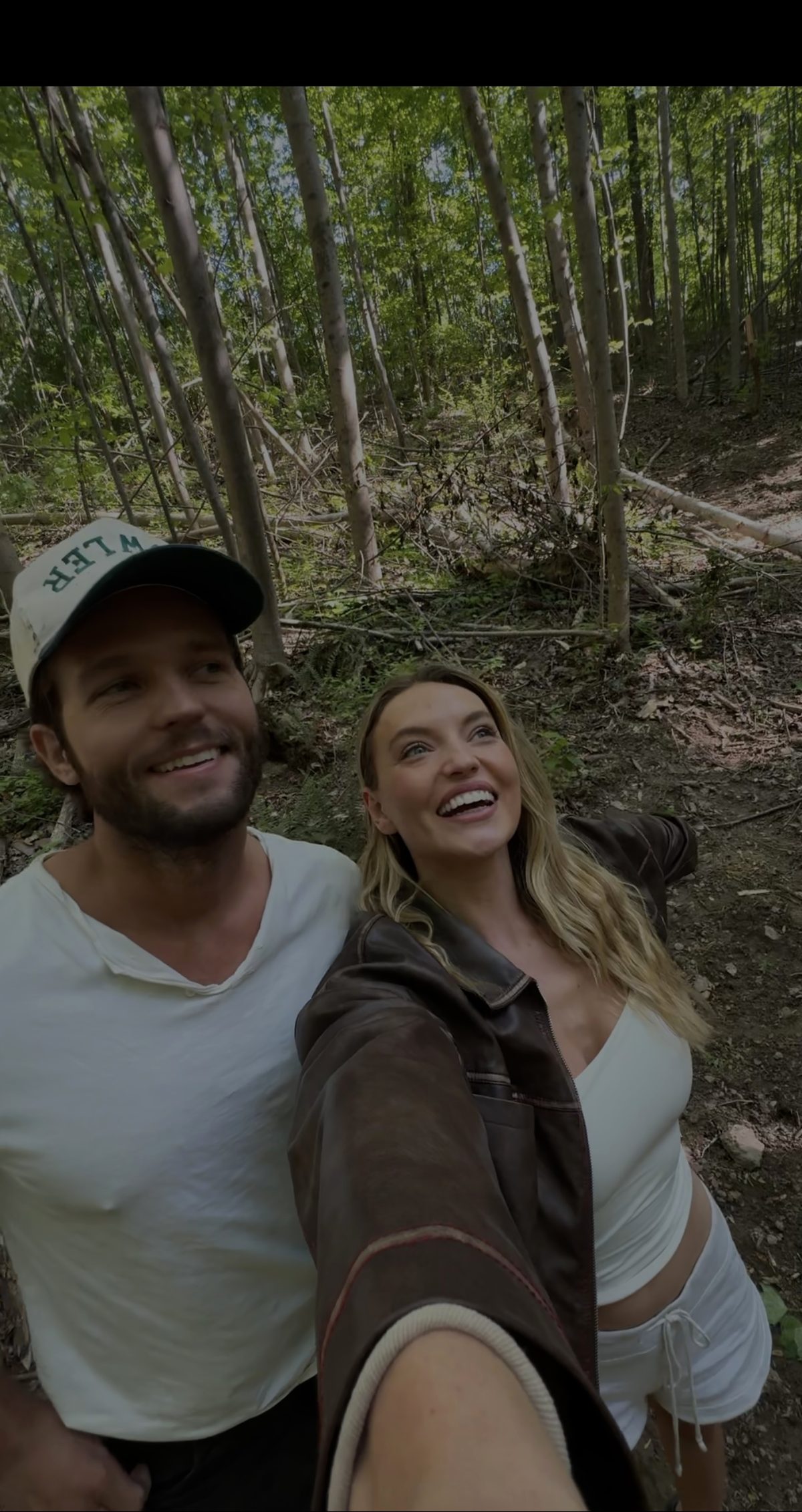 Walking the property before we bought it